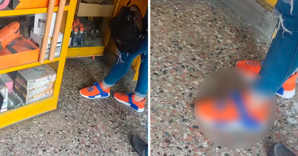 Mujer luce zapatillas al estilo 'Dragon Ball' y sorprende a usuarios: "No las quiero, las necesito"