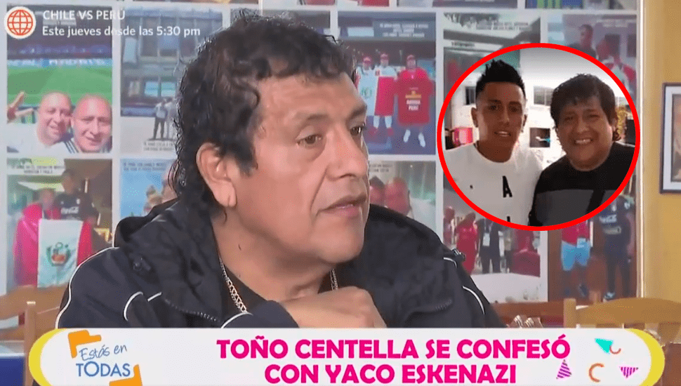 Toño Centella se siente agradecido con Cueva, pero revela: "Ya no quiere saber nada de mí"