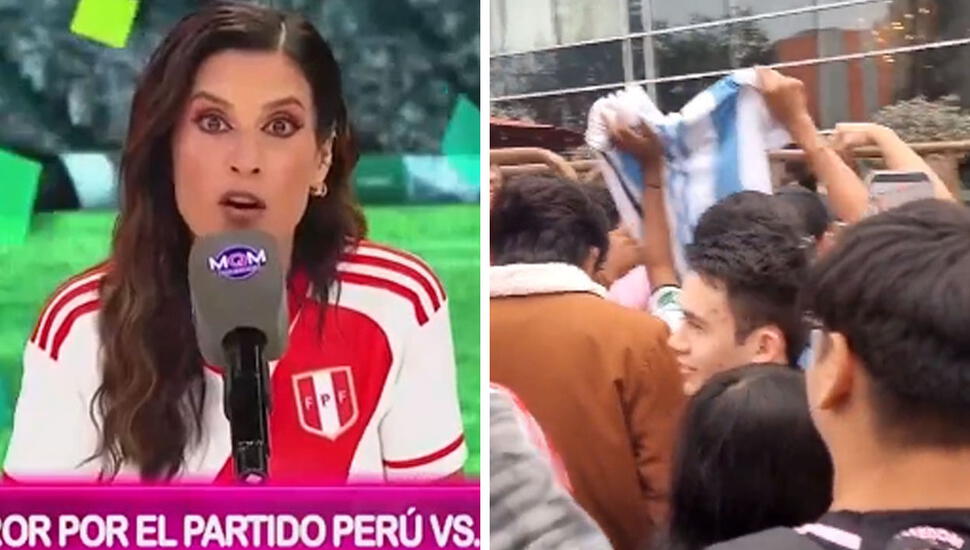 María Pía condena a peruanos que alentaron a Lionel Messi y Argentina: “Nunca tanto”