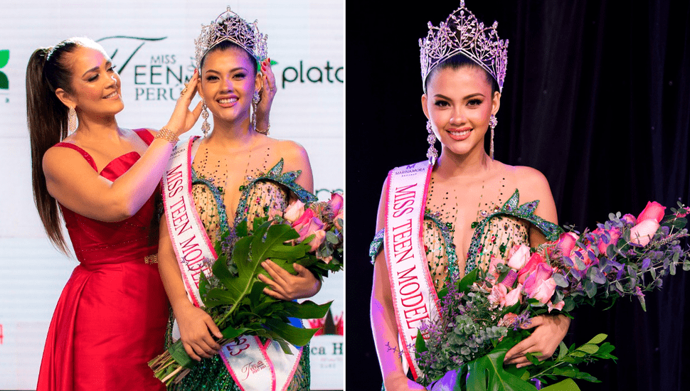 ¡Nueva reina nacional! Nahomi Chujandama fue coronada como la flamante Miss Teen Model Perú