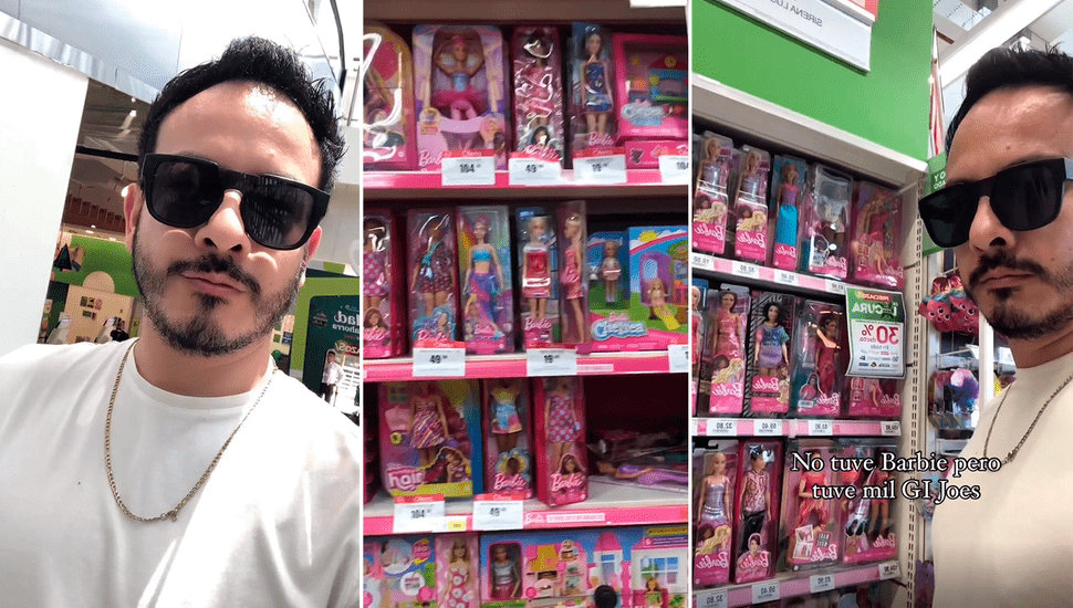 Carlos Casella se compra su primera barbie por Navidad y emociona a sus fans: “Se siente liberador”