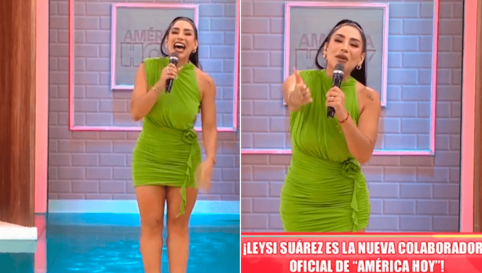 Leysi Suárez fue presentada como la nueva conductora de ‘América hoy’: “No me caso con nadie”