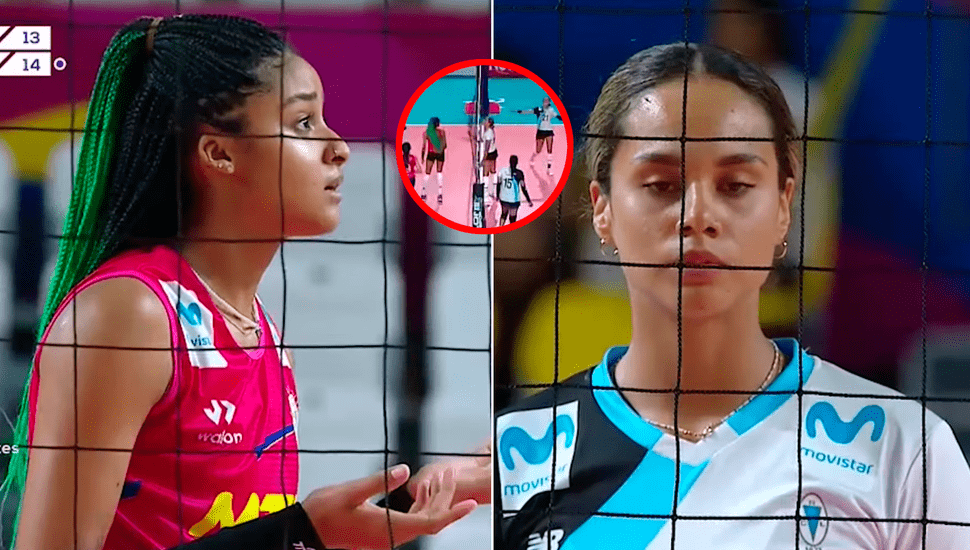 Flavia Montes y su polémica reacción que provocó la ira de voleibolista del Deportivo Géminis