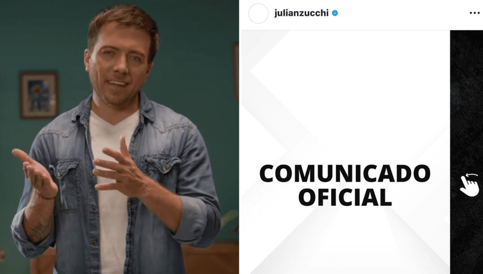 Julián Zucchi lanza comunicado y toma radical decisión tras su desaparición en las redes: "Volveré mejor"