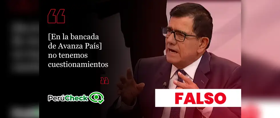Según la revisión de antecedentes, varios miembros de Avanza País, enfrentaron acusaciones y procedimientos formales.