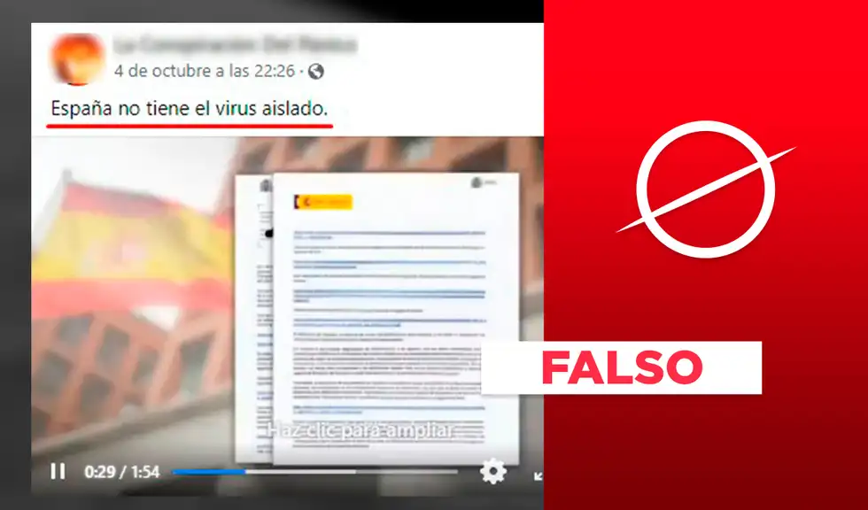 Es falso que en España no se haya aislado el virus de la COVID-19